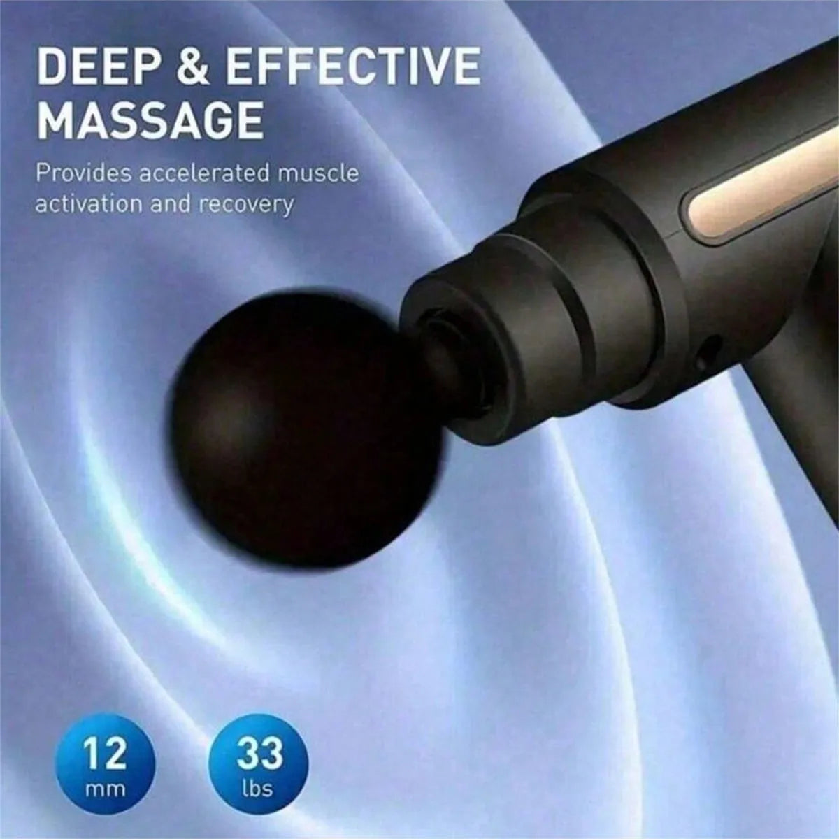 Mini Muscle Massage Gun Handheld Deep Percussion Protable Body Massager for Back Neck And Leg Pain Relief