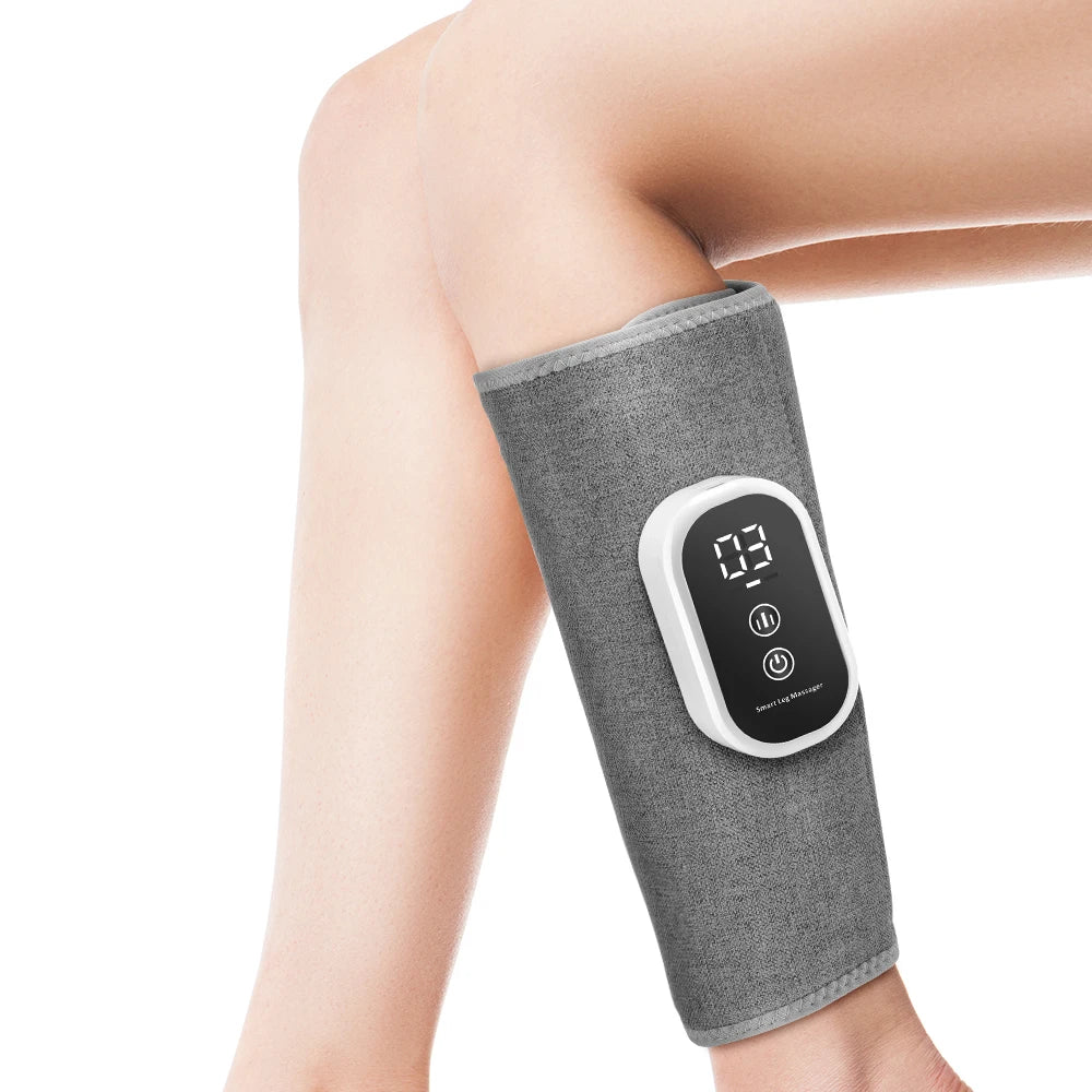 Air Pressure Calf Massager 3 Modes Electric Airbag Compression Leg Massager Calf Foot Massager Muscle Relax Blood Circulation