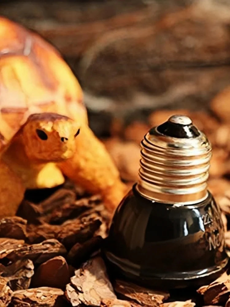25/50/75/100W E27 Reptile Pet Heating Lamp Black Infrared Ceramic Emitter Heat Light Bulb Turtle Lizard Pet Brooder 220V