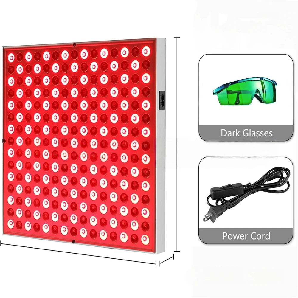 225Pcs LED Red Light Panel Lamp for LED Light Back Pain Relief Weight Loss Slimming Machine Waist Shoulder Heat Massager