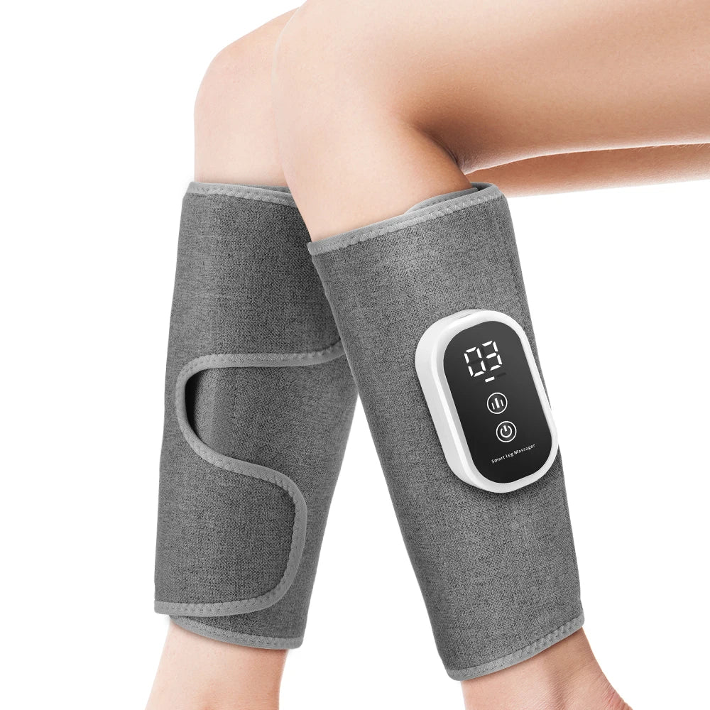 Air Pressure Calf Massager 3 Modes Electric Airbag Compression Leg Massager Calf Foot Massager Muscle Relax Blood Circulation