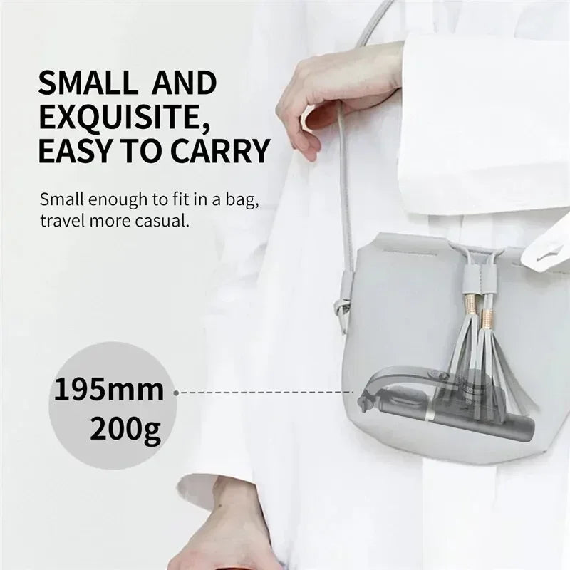 Q08 Mobile Phone Holder Video Stabilizer Bluetooth Selfie Stick Tripod Gimbal Stabilizer for iPhone 16 Samsung Xiaomi Live Stand