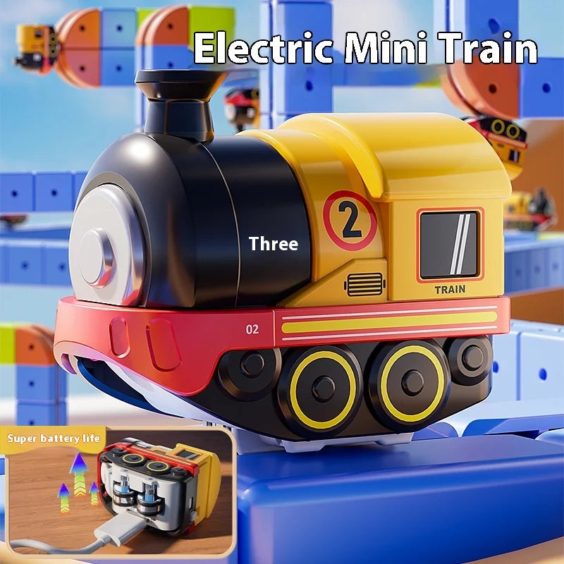 MagniTrack™ – Creative Magnetic Rail Car Adventure Set 🚄✨