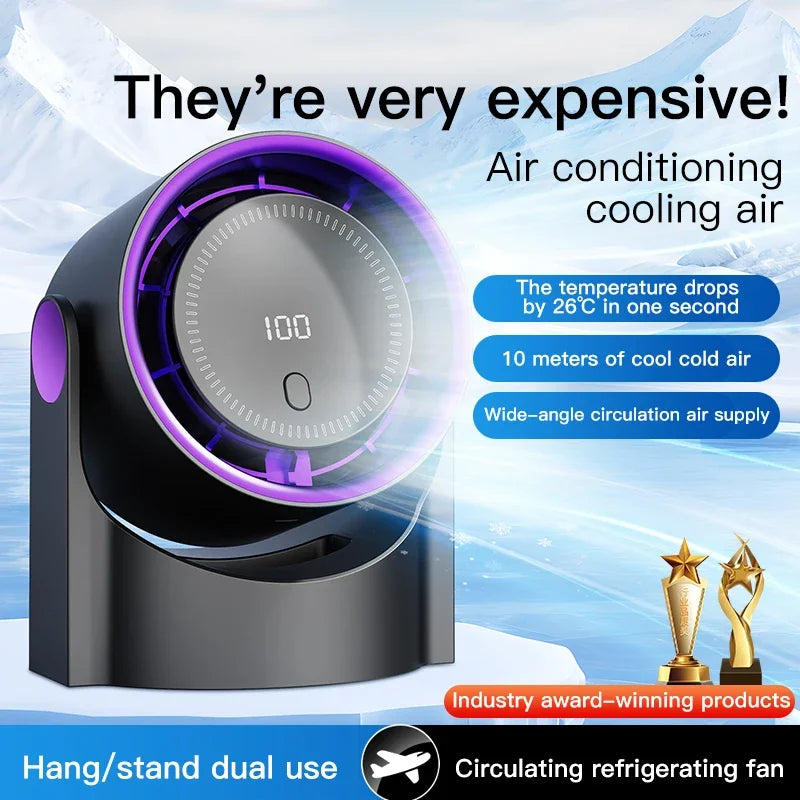 Xiaomi Smart Electric Fan Usb Multifunction Bladeless Fan Desktop Silent Wall Mounted Ventilator Fan Home Office Indoor Camping