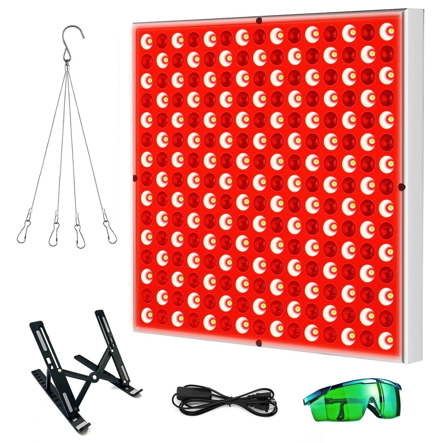 225Pcs LED Red Light Panel Lamp for LED Light Back Pain Relief Weight Loss Slimming Machine Waist Shoulder Heat Massager