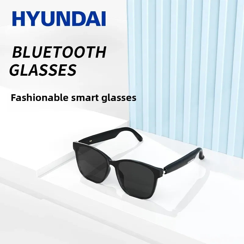 HYUNDAI HY-C8 Smart Glasses Bluetooth 5.4 Sunglasses Headset Built-in Mic, Outdoor Sport, AI translation, iOS/Android Compatible