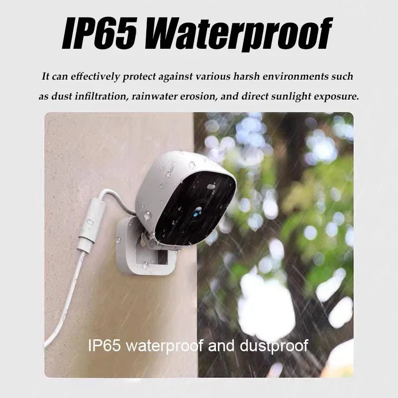 Xiaomi 4K Security Camera Full Color WiFi Night Vision Monitor IP65 Waterproof Motion Detect Surveillance With 2 Way Audio Cam