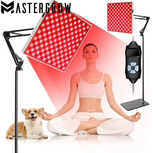 225Pcs LED Red Light Panel Lamp for LED Light Back Pain Relief Weight Loss Slimming Machine Waist Shoulder Heat Massager
